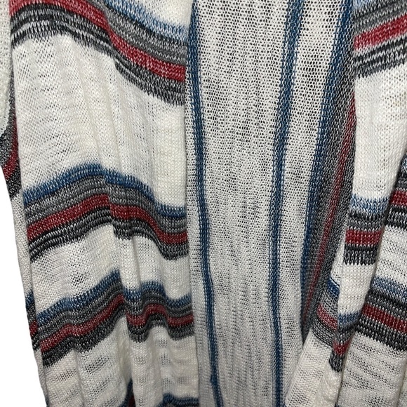 Free Press Women's Open Cardigan Sz One Size Fits Most Sleeveless Tear Drop Hem - Picture 4 of 7